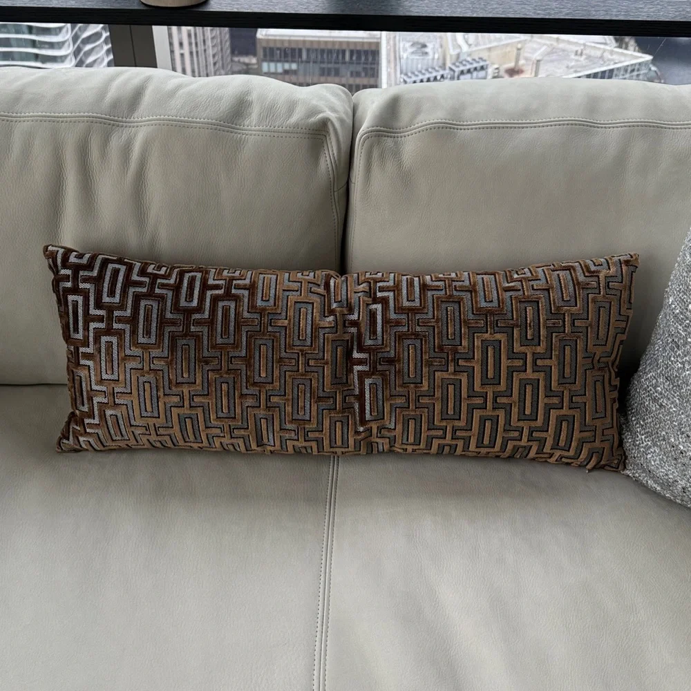2 D.V. KAP HOME inspired Bergman Decorative Feather/Down Lumbar Pillows